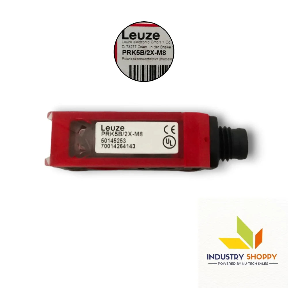 Leuze PRK5B/2X-M8 Photoelectric Sensor Leuze PRK5B/2X-M8 Photoelectric Sensor